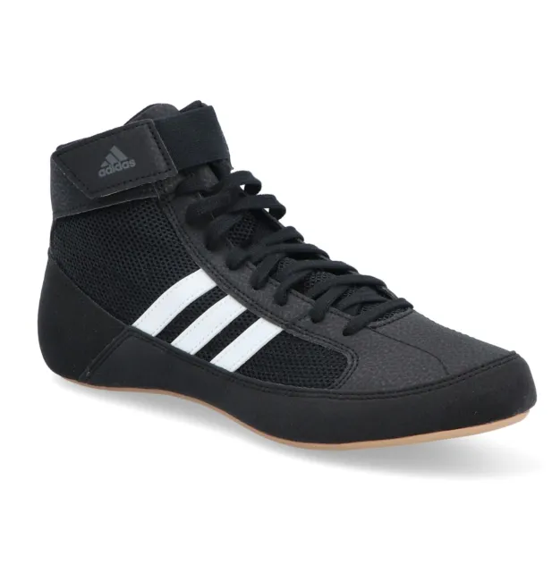 Adidas Havoc Wrestling Shoes Boxing Shoes Combat Sport Shoes Black AQ3325