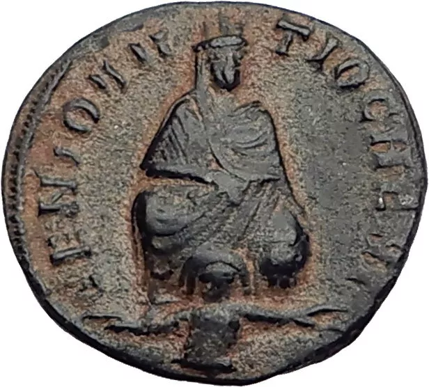 310AD Anonymous Ancient PAGAN Roman Coin GREAT PERSECUTION of CHRISTIANS i64522
