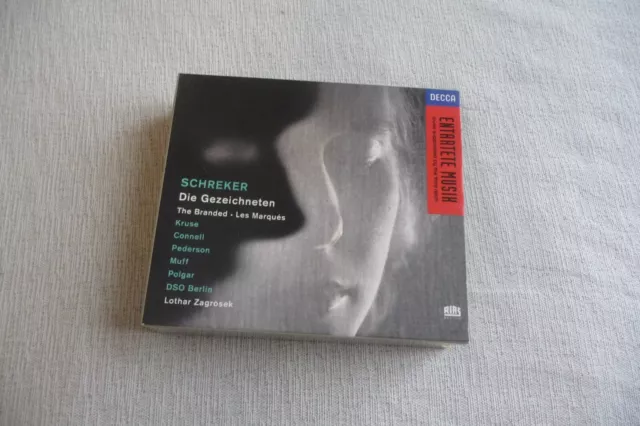 Schreker Die Gezeichneten. Box Set 3Cd Dso Berlin Lothar Zagrosek