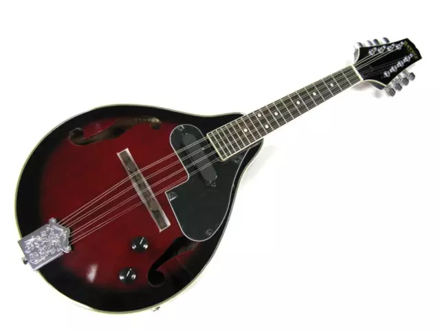 Bryden Electric Mandolin Redburst Mahogany Top