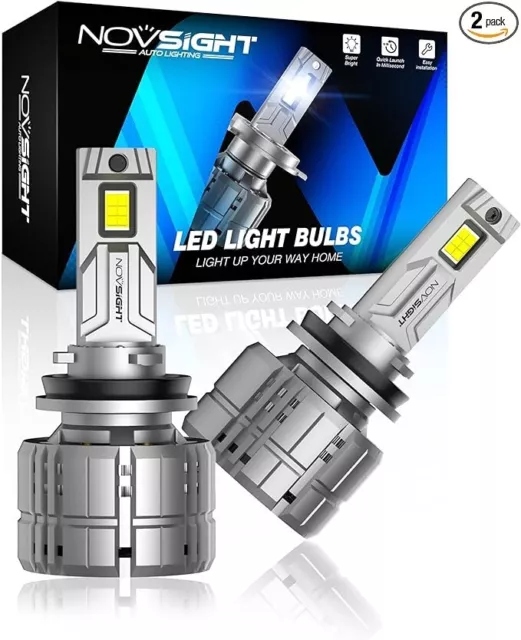 NOVSIGHT H11 Auto LED Headlight Bulbs High Low Beam 40000LM