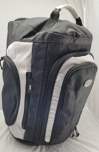 20" Totes Rolling Duffel Bag Wheeled Luggage Travel Suitcase Carry-on Black Gray