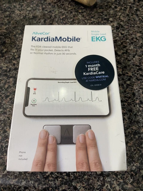 ECG móvil de un solo cable AliveCor Kardia detección en tiempo real en 30 segundos **NUEVO**