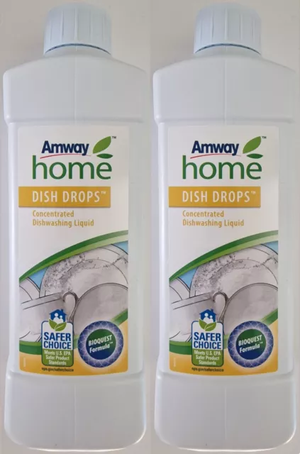 2 Amway Dish Drops flüssiges Geschirrspülmittel