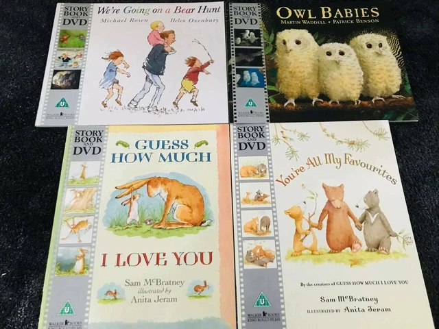 WE'RE GOING ON a Bear Hunt Book & DVD Collection -4 Books SET-NEW RRP £ ...