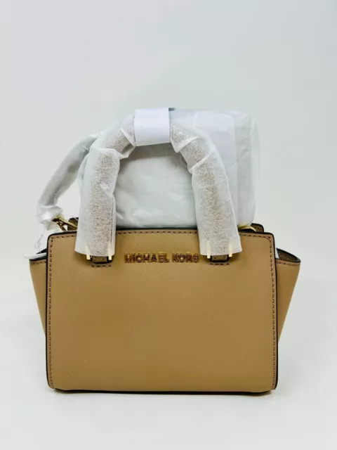 Michael Kors Giftables Selma Xs Mini Xbody Leather Truffle