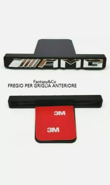 Logo stemma AMG Griglia Anteriore per MERCEDES A CLA GLA E ml fregio Emblema