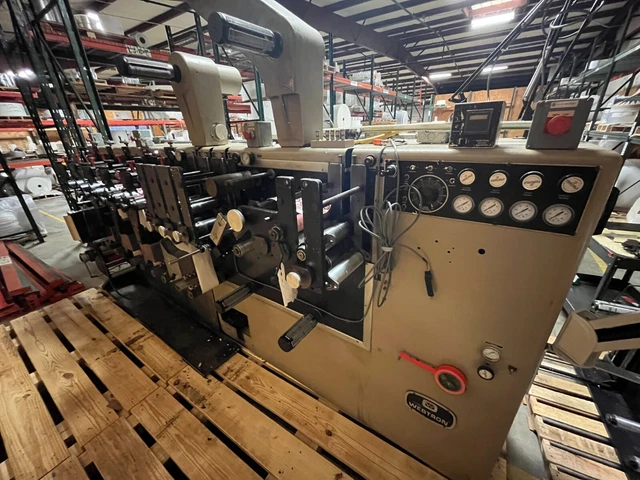 Webtron 750 Flexo Press 5 color 2