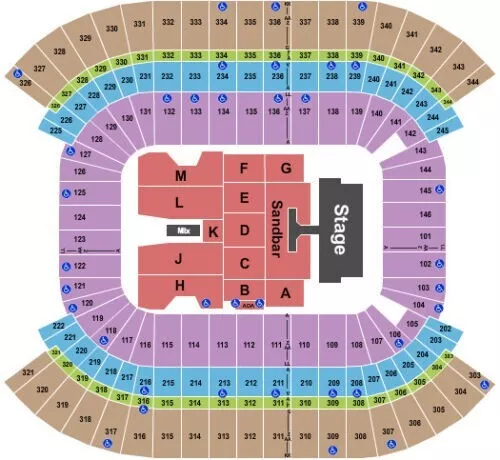 2 Club Seats Country Music Fest June 2024  Section 211 Row H
