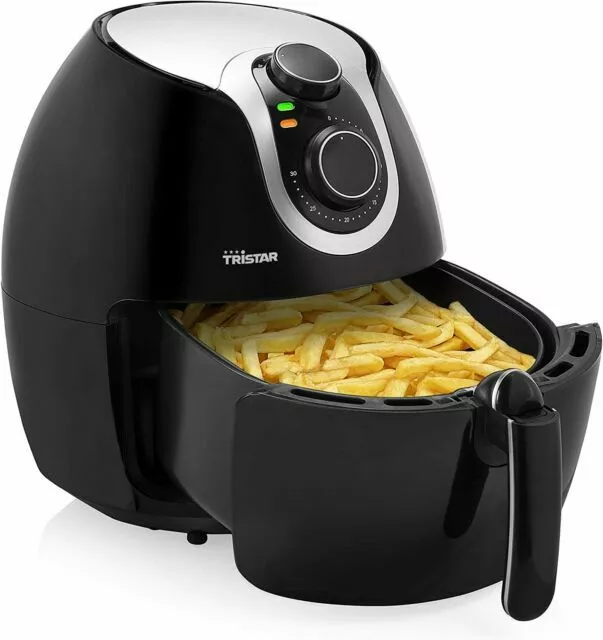 Tristar Crispy Fryer XXL 5.2LT XXL 1800W Friggitrice ad Aria Calda - Nero