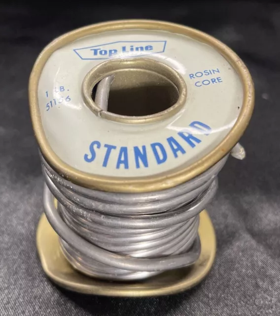 2 1LB VINTAGE Spools Bow .100 Acid and Standard NYS .125 NOS Rosin