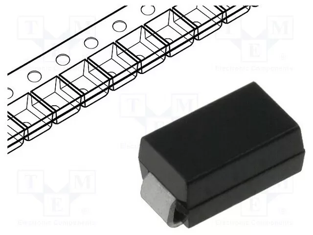 Diode: Tvs ; 400W; 6,7V; 43,5A; Unidirectional; ± 5%; DO214AC SMAJ5.0A