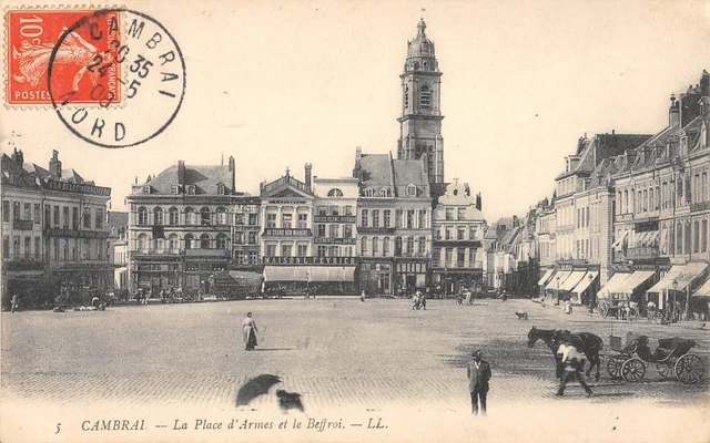 Cambrai - 59 - Cambrai - L'Hotel de Ville - Précurseur - CPA - Voir