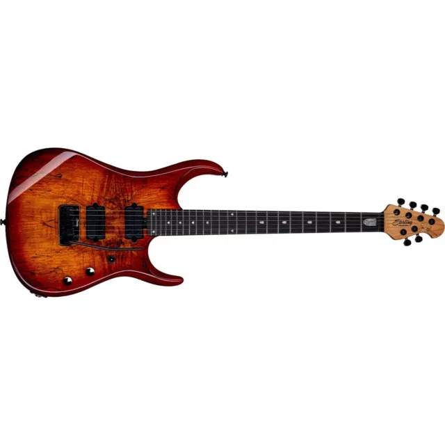 Sterling by Music Man Petrucci JP150 DiMarzio Guitar, Blood Orange (B-STOCK)