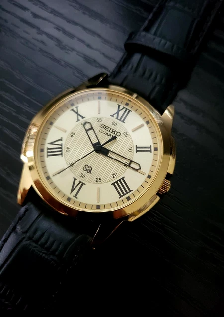 Montre Homme IceHouse Chronographe Cadran Romain 55mm Or Jaune - Neuf Sans étiquette