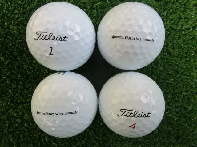 50 Titleist  Pro V1 / Pro V1x Golfbälle  Modell 2021 TOP  AAAA - AAA