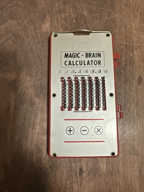 Magic Brain Calculator Tool No Stylus Chadwick Vintage Japan