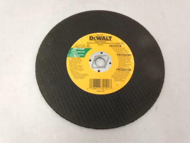 "NUEVO Dewalt 8"" Hormigón/Masonería Abrasiva Sierra Hoja de Corte Rueda 1/8"" DW3532 "NUEVO Dewalt 8"" Hormigón/Masonería Abrasiva Sierra Hoja de Corte Rueda 1/8"" DW3532