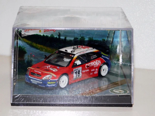 Solido 1/18 Citroën Xsara WRC 2003 & 2004 – Dédicacées Par Loeb Et Elena – NEUF