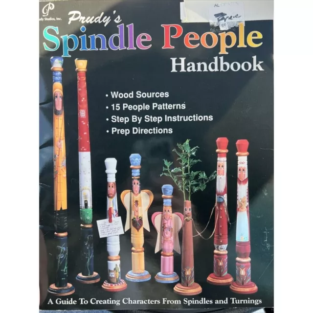 Prudy's Spindle People Manual de Patrones de Pintura Tole de Navidad