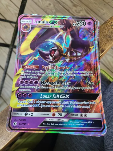 Lunala GX - 66/149 - Jumbo Cards - Pokemon