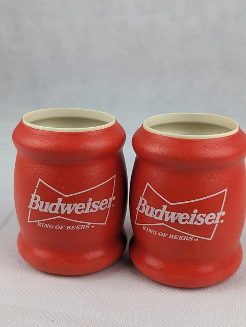 beer coozie Budweiser Vintage 90s Football Beer Cooler