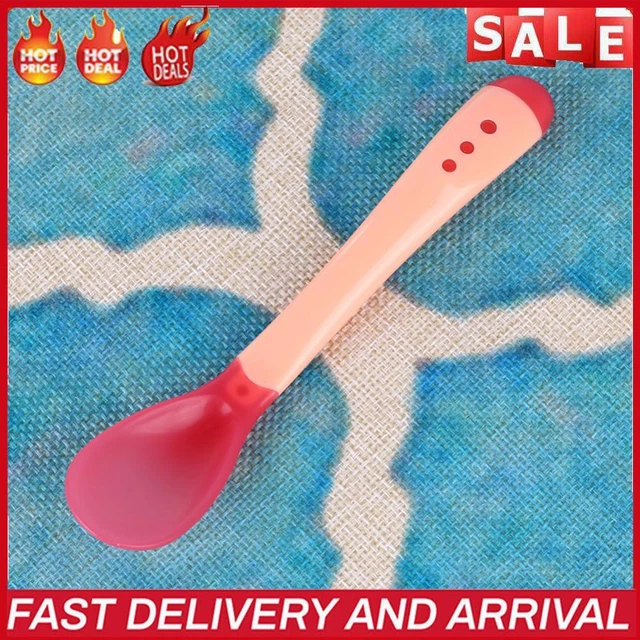 Infant  Sensing Temperature Sucker Bowl Fork Spoon Tableware