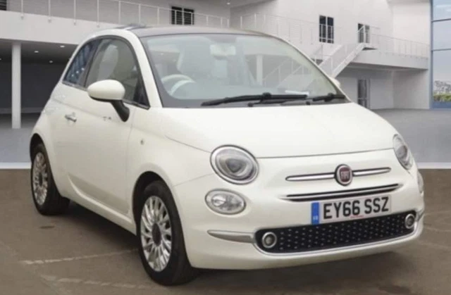 2016 Fiat 500 1.2 Lounge Dualogic Euro 6 (s/s) 3dr HATCHBACK Petrol Automatic