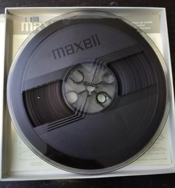 MAXELL REEL TO reel tape 7 $40.00 - PicClick AU