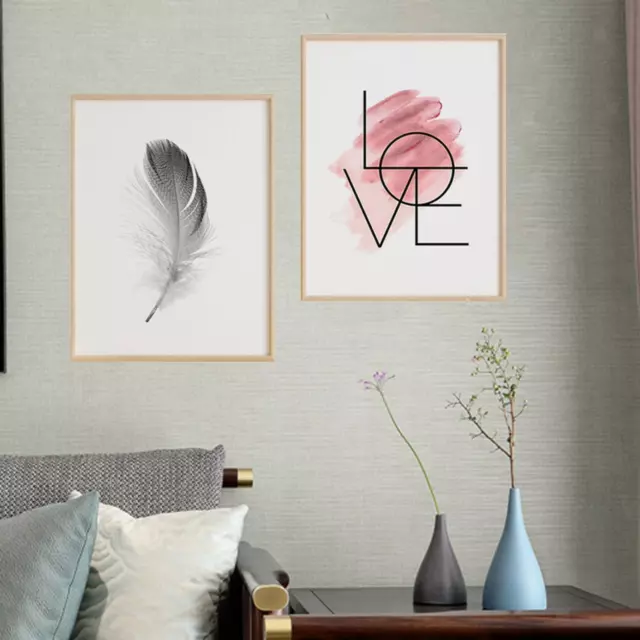 2 Pieces Wall Art Paintings Wall Decor Rectangle Artwork for Home Decor