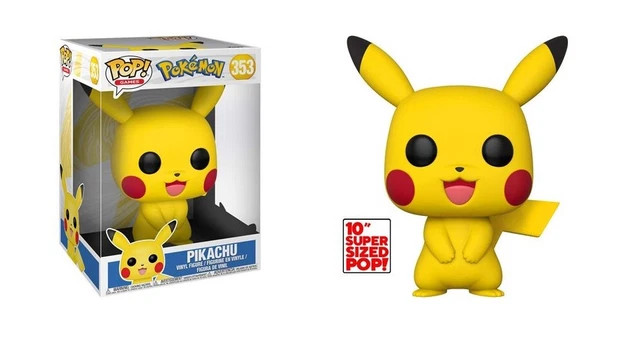 POKEMON Figurine PIKACHU EXCLUSIVE 25 cm N° 353 FUNKO "POP"