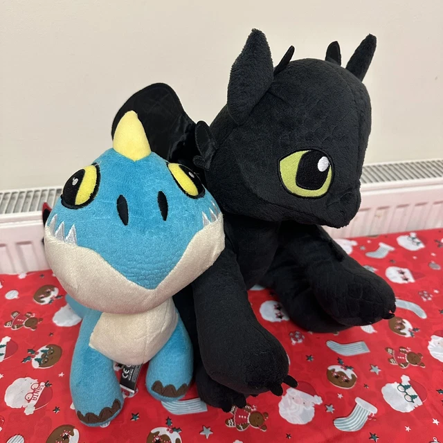 Toothless Xstormfty HOW TO TRAIN Your Dragon Toothless And Stormfly Plush Soft Toy £9.99 ...