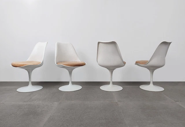 Set de cuatro sillas Tulip Eero Saarinen para Knoll