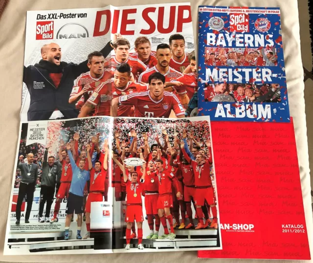 Fanpaket FC Bayern München - Saison 2011/12 - 2017/18 - TOP!