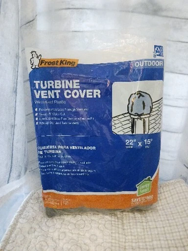 Frost King's Winterized Plastic Turbine Vent Cover TVC1 Frost King