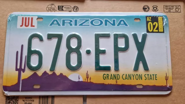 Funny plates 30x15cm Metal Signs Arizona 678-EPX