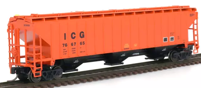 Illinois Central Gulf PS4750CF 3-Bay Hopper InterMountain 653121-05 N Scale