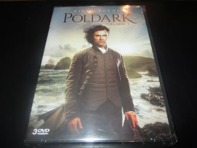 COFFRET 3 DVD NEUF "POLDARK - SAISON 1" Aidan TURNER