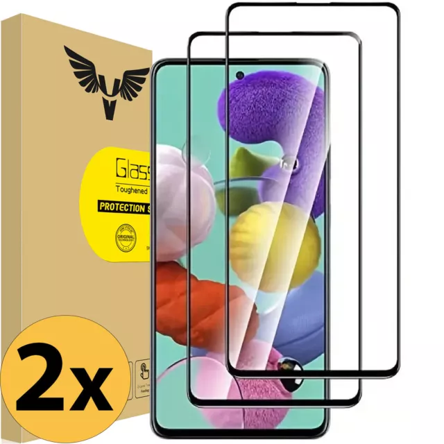 2x Panzerfolie für Samsung Galaxy S23 S22 S21 S20FE A52 Plus Echt Glas Schutz 9D