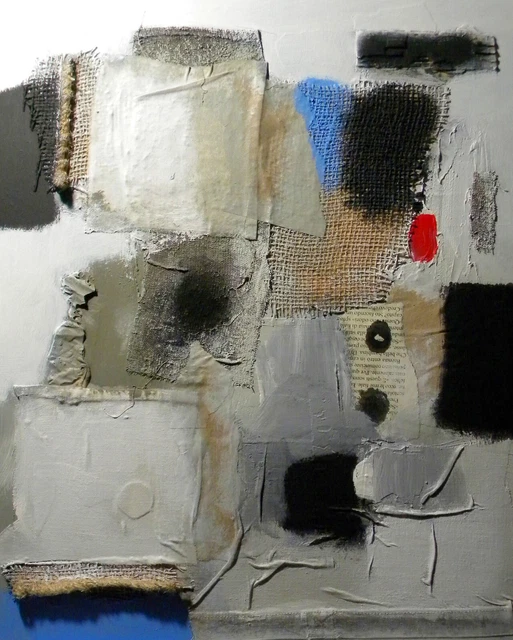 Quadro astratto,, 2020, Irvin Grassi, cm 50 x 40