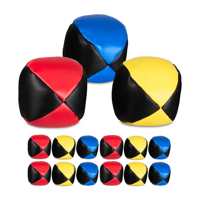 Lv.life balle de jonglerie 3 pièces PU Juggling Balls Clown Juggle Ball