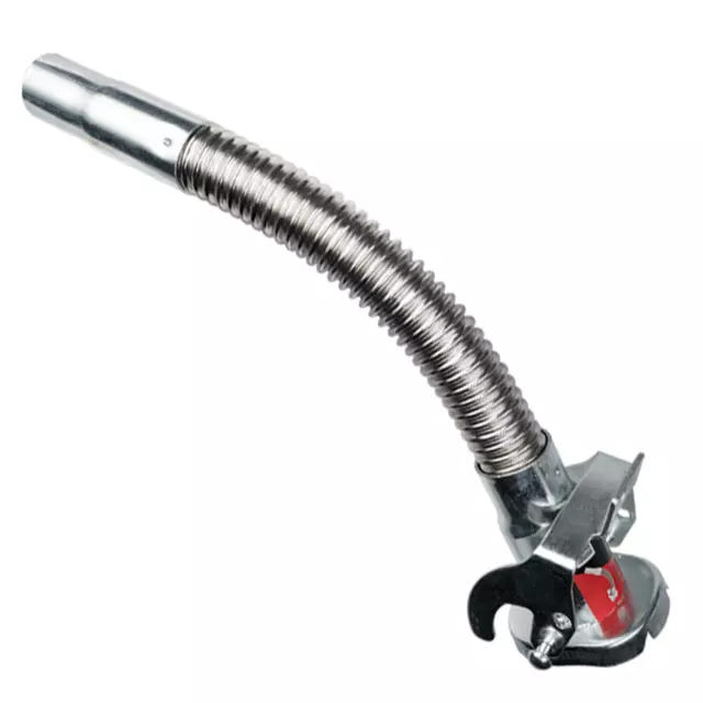 Flexible Metal Jerry Can Spout Nozzle, Petrol & Diesel Funnel For Cans