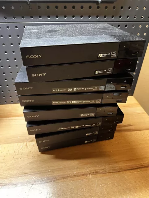 Sony BDP-BX370 BDP-S6700 Blu-ray Player Parts Or Repair Lot 8 Units