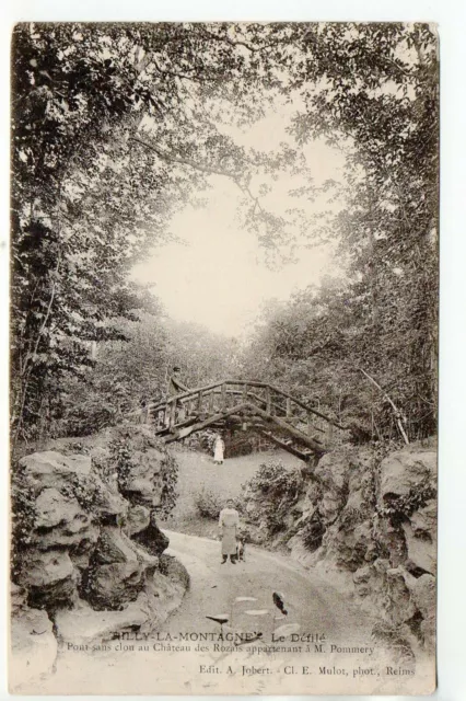 RILLY LA MONTAGNE - Marne - CPA 51 - The bridge without nails at Chateau Pommery