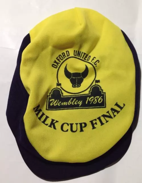 Oxford United vintage 1980s Wembley Final CAP