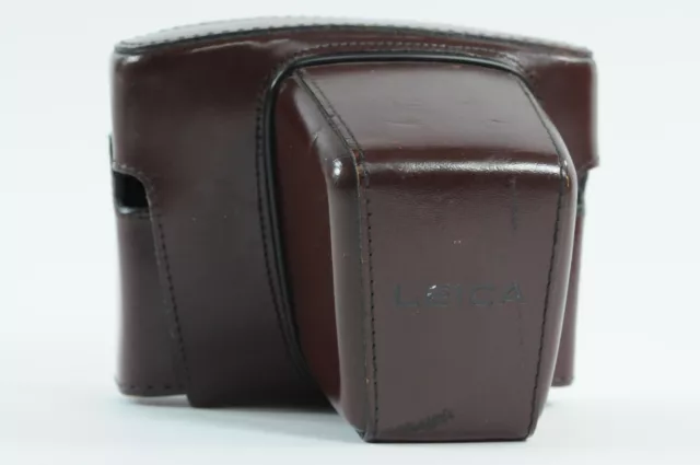 Leica Leitz R3 EverReady Leather Camera Case 14506 Burgundy Red #G688