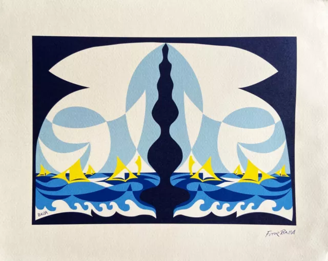 Giacomo balla "Líneas Fuerza Mare "1968 (Gino Severini Umberto Boccioni) 2