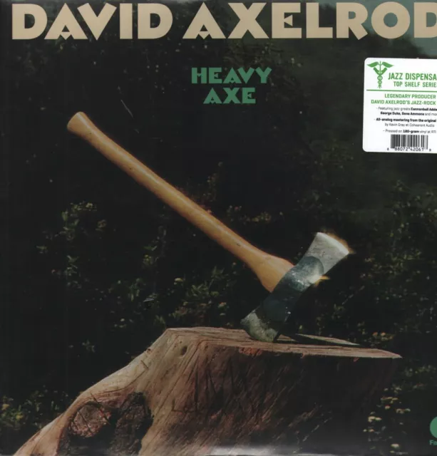 David Axelrod Heavy Axe LP vinyl Europe Craft 2023 180g vinyl, mastered by Kevin