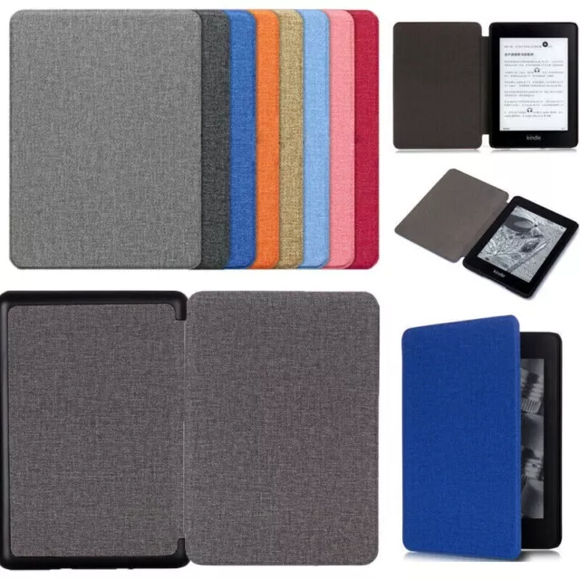 For Amazon Kindle Paperwhite 123 4 10th Gen 6" Smart Slim Leather Case Cover