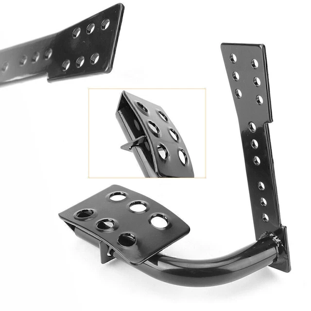 Pannello calcio pedale poggiapiedi sinistro per Jeep Wrangler JK 2007-2016 antiscivolo nero
